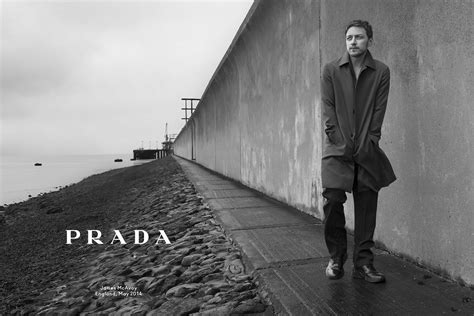 James McAvoy by Annie Leibovitz for PRADA 